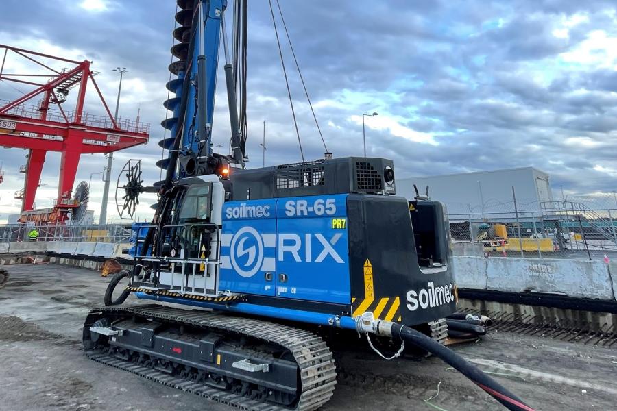 A New Addition to the Piling Fleet - The Soilmec SR65